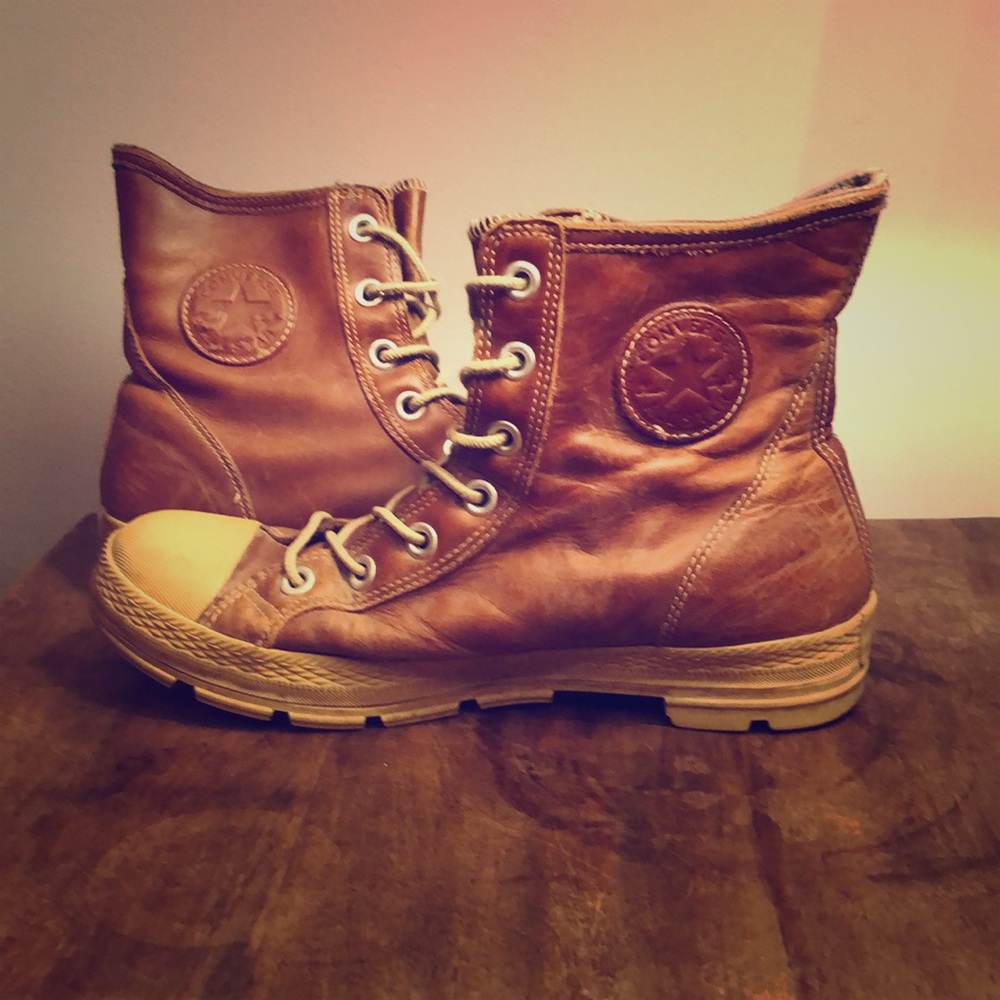 Men’s Brown Converse ALL-STAR Boots 🥾